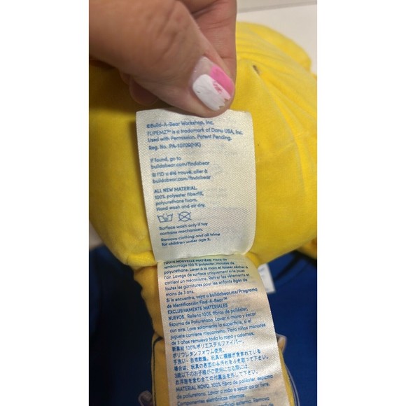 Build A Bear Transformers Bumblebee Yellow 17" Changes to Autobot Movable Arms - Picture 12 of 13